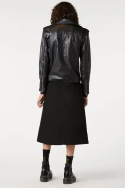 Men Dangerfield Coats & Jackets*Heart Embossed Pu Jacket