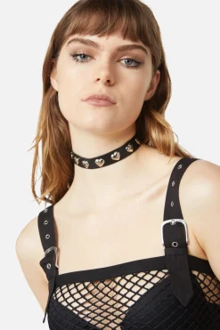 Accessories Dangerfield Jewellery*Heart Stud Choker