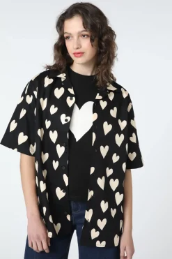 Women Princess Highway Blouses & Tops*Hearts Everyone Shirt