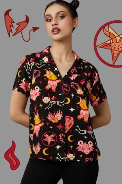 Women Black Friday Blouses & Tops*Hellish Blouse