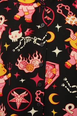 Women Black Friday Blouses & Tops*Hellish Blouse