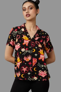 Women Black Friday Blouses & Tops*Hellish Blouse