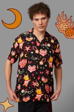 Men Black Friday Shirts & Tees*Hellish Short Sleeve Shirt