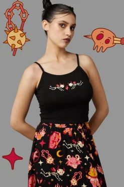 Women Black Friday Blouses & Tops*Hellish Tank