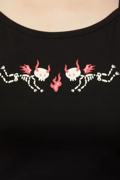 Women Black Friday Blouses & Tops*Hellish Tank