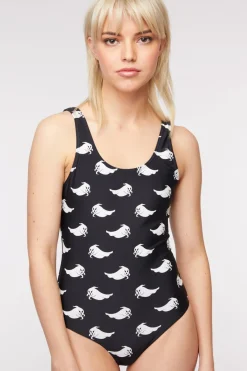 Women Black Friday Swimwear*Hey Boo Swimsuit