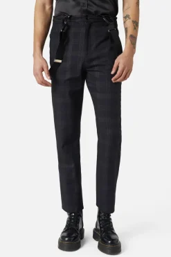 Men Dangerfield Pants & Shorts*High Society Tartan Brace Pant