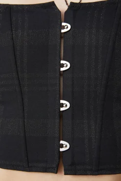 Women Dangerfield Blouses & Tops*High Society Tartan Corset