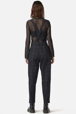 Women Dangerfield Pants & Jumpsuits*High Society Tartan Pant U0026 Belt