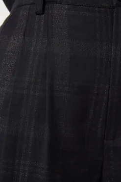 Women Dangerfield Pants & Jumpsuits*High Society Tartan Pant U0026 Belt