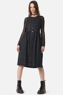 Women Dangerfield Dresses & Pinafores*High Society Tartan Pinny Dress