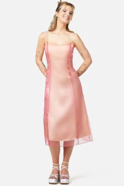 Women Dangerfield Dresses & Pinafores*Holographic Sheer Dress