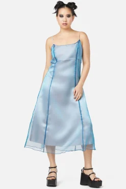 Women Dangerfield Dresses & Pinafores*Holographic Sheer Dress