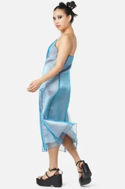 Women Dangerfield Dresses & Pinafores*Holographic Sheer Dress