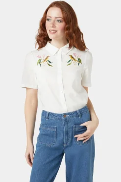 Women Princess Highway Blouses & Tops*Honey Eater Emb Blouse