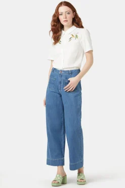 Women Princess Highway Blouses & Tops*Honey Eater Emb Blouse