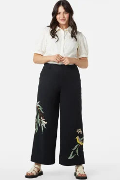 Women Princess Highway Pants & Jumpsuits*Honey Eater Embroidered Pant