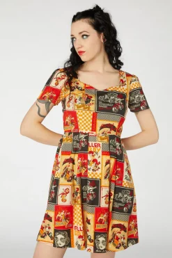 Women Revival Dresses & Pinafores*Hot Rod Girls Dress