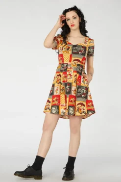 Women Revival Dresses & Pinafores*Hot Rod Girls Dress