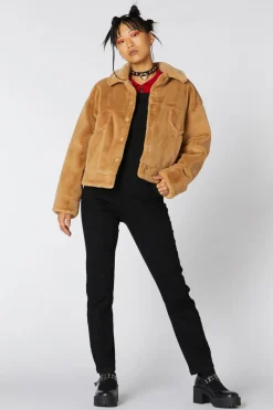 Women Dangerfield Jackets & Coats*Hot Rod Girls Faux Fur Jacket