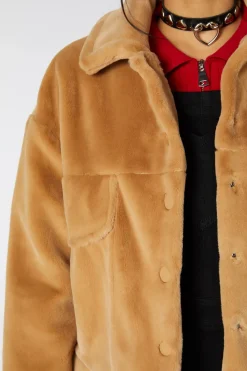 Women Dangerfield Jackets & Coats*Hot Rod Girls Faux Fur Jacket