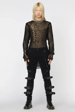 Men Dangerfield Jumpers & Knits*Iggy Distressed Unisex Knit