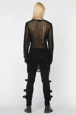 Men Dangerfield Jumpers & Knits*Iggy Distressed Unisex Knit