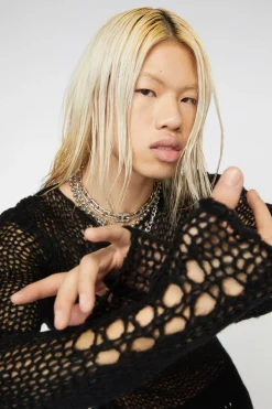 Men Dangerfield Jumpers & Knits*Iggy Distressed Unisex Knit