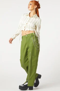 Women Dangerfield Blouses & Tops*Impossible Things Lace Up Blouse