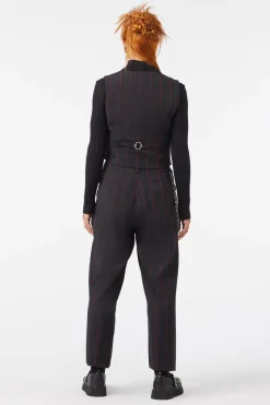 Women Dangerfield Blouses & Tops*Impossible Things Pin Stripe Vest