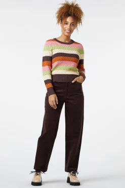 Women Princess Highway Knitwear & Cardis*Indie Stripe Knit Sweater