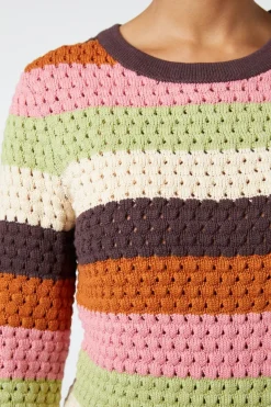 Women Princess Highway Knitwear & Cardis*Indie Stripe Knit Sweater