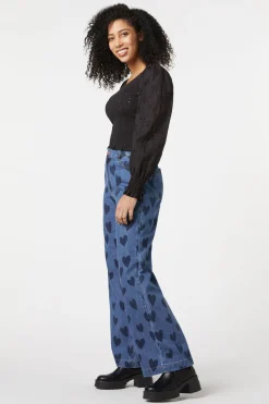 Women Princess Highway Pants & Jumpsuits*Indigo Hearts Jean