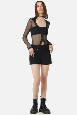 Women Dangerfield Blouses & Tops*Industrial Hybrid Mesh Blouse