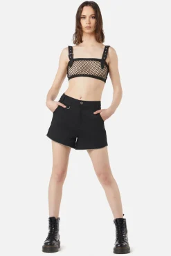 Women Dangerfield Blouses & Tops*Industrial Hybrid Mesh Crop Tank