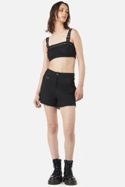 Women Dangerfield Blouses & Tops*Industrial Hybrid Mesh Crop Tank