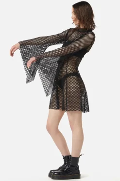 Women Dangerfield Dresses & Pinafores*Industrial Hybrid Mesh Dress