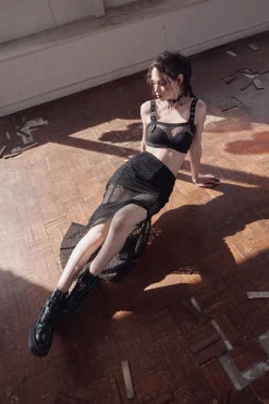 Women Dangerfield Skirts & Skorts*Industrial Hybrid Mesh Skirt