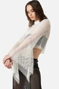 Women Dangerfield Blouses & Tops*Industrial Hybrid Mesh Top