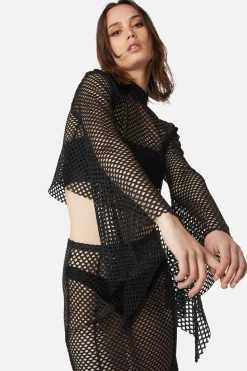 Women Dangerfield Blouses & Tops*Industrial Hybrid Mesh Top
