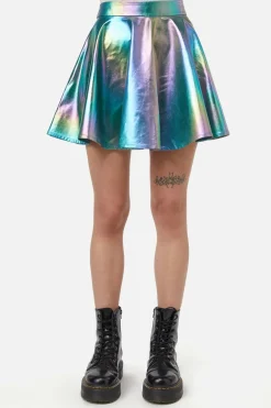 Women Dangerfield Skirts & Skorts*Infrared Pu Circle Skirt