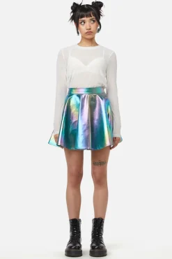 Women Dangerfield Skirts & Skorts*Infrared Pu Circle Skirt