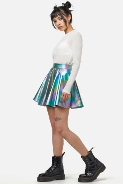 Women Dangerfield Skirts & Skorts*Infrared Pu Circle Skirt