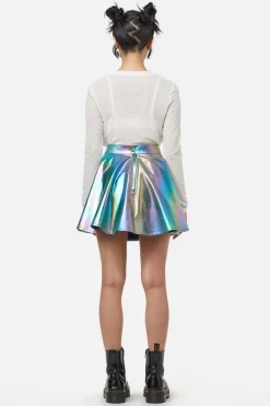 Women Dangerfield Skirts & Skorts*Infrared Pu Circle Skirt
