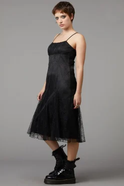 Women Black Friday Dresses & Pinafores*Interwebs Mesh Dress