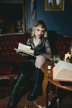 Women Black Friday Blouses & Tops*Interwebs Mesh Top