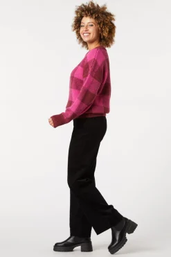 Women Princess Highway Knitwear & Cardis*Ivy Check Jumper