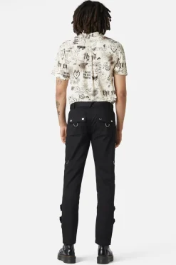 Men Dangerfield Pants & Shorts*Jagger Goth Buckle Pant