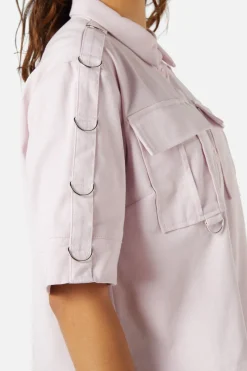 Women Dangerfield Blouses & Tops*Jagger O-Ring Crop Blouse