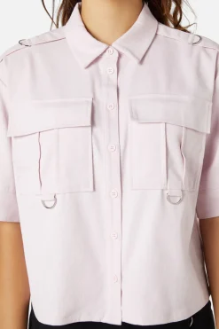 Women Dangerfield Blouses & Tops*Jagger O-Ring Crop Blouse